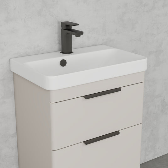 Imex Luna 200mm Handle Upgrade Matt Black | LUHA-2-MBLA - Envy Bathrooms Ltd