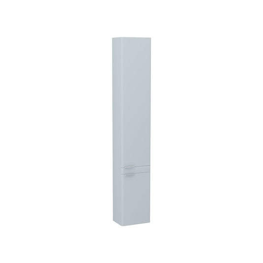 Imex Luna 300mm Double Door Storage Cabinet Denim Blue Chrome Handles | LUST-1-DENI - Envy Bathrooms Ltd