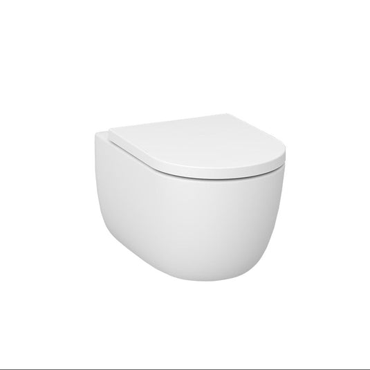 Imex Luna Rimless UltraVortex Wall Hung Pan 540mm White | CH10190LXR - Envy Bathrooms Ltd
