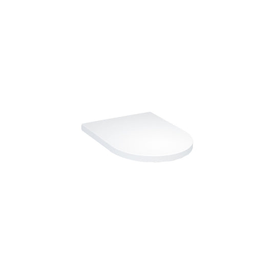 Imex Luna Short Projection Seat White | SS10190SC - Envy Bathrooms Ltd