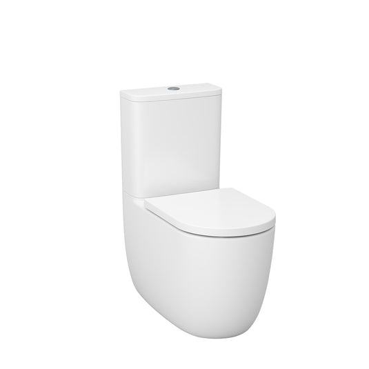 Imex Luna UltraVortex Closed Back Close Coupled Pan White | C10190XR - Envy Bathrooms Ltd