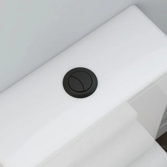 Imex Matt Black Push Button - MBPUSH - Envy Bathrooms Ltd
