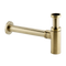 Imex Minimalist Brass 1¼" Brushed Brass Bottle Trap and Pipe | MB200BB