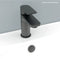 Imex Plastic Basin Overflow Cover in Matt Black | OVMB