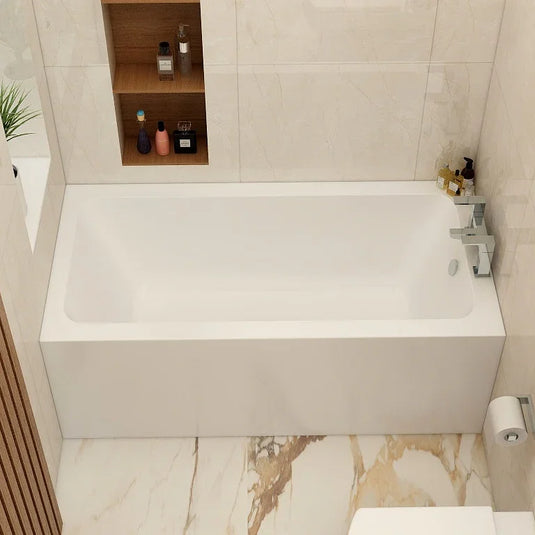 Imex Premiercast Multi Layer Reinforced Quadro 1400 x 700 Single Ended Bath - IMPQSE14X7 - Envy Bathrooms Ltd