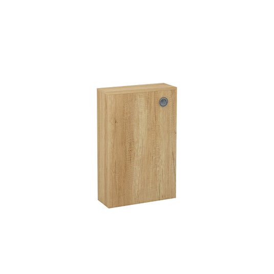 Imex Quadro 550mm WC Cabinet Natural Oak | QTO-1-OAK - Envy Bathrooms Ltd