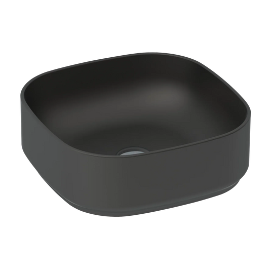 Imex Ravine 400mm Countertop Basin in Black (2x Basins) - LW1822BLx2 - Envy Bathrooms Ltd