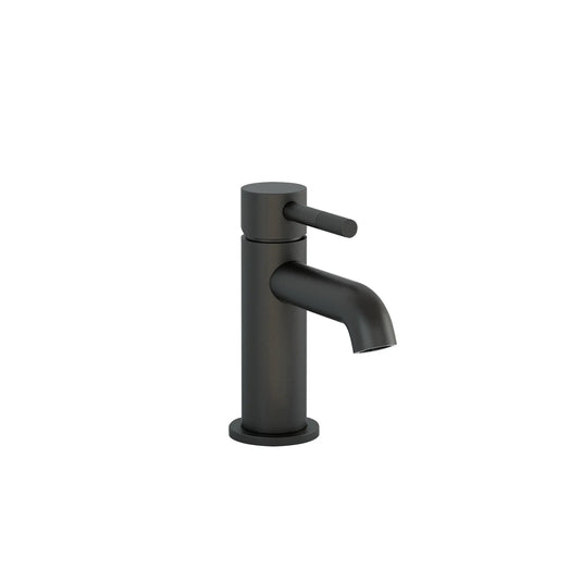 Imex Ravine Basin Mixer in Matt Black with Universal Clicker Waste - RVBASMB - Envy Bathrooms Ltd