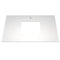 Imex Ravine Quartz 600 | Solid White Worktop | FTY2780-600-480-11-S0001