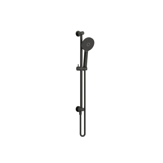 Imex Ravine Round Slide Rail Shower Pack Matt Black | KI983MB - Envy Bathrooms Ltd