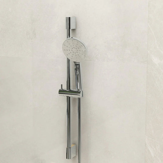 Imex Ravine Slide Rail Kit in Chrome Incl 1.5m Hose and Multifunction Handset - KI135CP - Envy Bathrooms Ltd