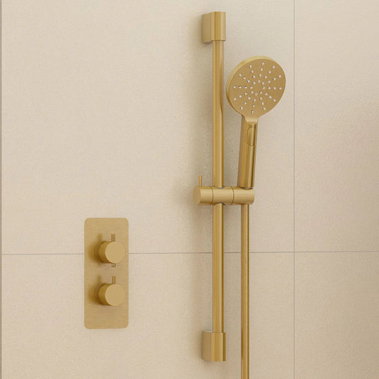 Imex Ravine Slide Rail Only in Brushed Brass - KI131BB - Envy Bathrooms Ltd