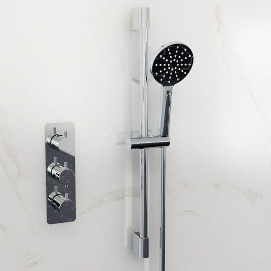 Imex Ravine Slide Rail Only in Chrome - KI131CP - Envy Bathrooms Ltd