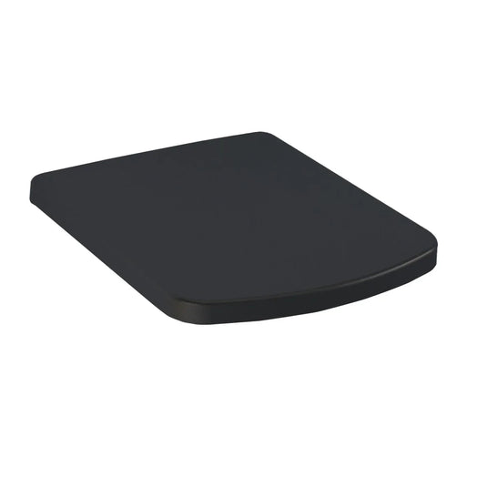 Imex Ravine Soft Close, Quick Release Duraplus Seat in Black - S10160SCQRBL - Envy Bathrooms Ltd