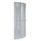 Imex Ronda Curved Shower Bath Screen In Chrome 1400x735mm | IMRONSCP