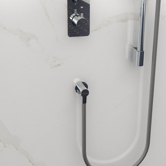 Imex Round Wall Outlet Elbow - KI120CP - Envy Bathrooms Ltd