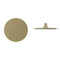 Imex Slimline 200mm Brushed Brass Round Shower Head | KI075BB