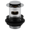 Imex Small Slotted Basin Dome Clicker Waste | Chrome | CB102