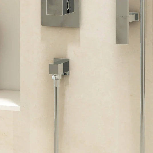 Imex Square Wall Outlet Elbow - KI121CP - Envy Bathrooms Ltd