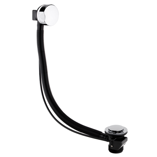 Imex Standard Bath Pop Up Bath Waste in Chrome - BP104CP - Envy Bathrooms Ltd