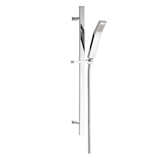 Imex Str8 Slide Rail Kit and Square Handset and Hose - KI440 - Envy Bathrooms Ltd