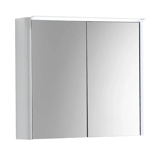 Imex Suburb 600mm Double Door Mirror Cabinet - White Gloss - SU60TDMCWG - Envy Bathrooms Ltd