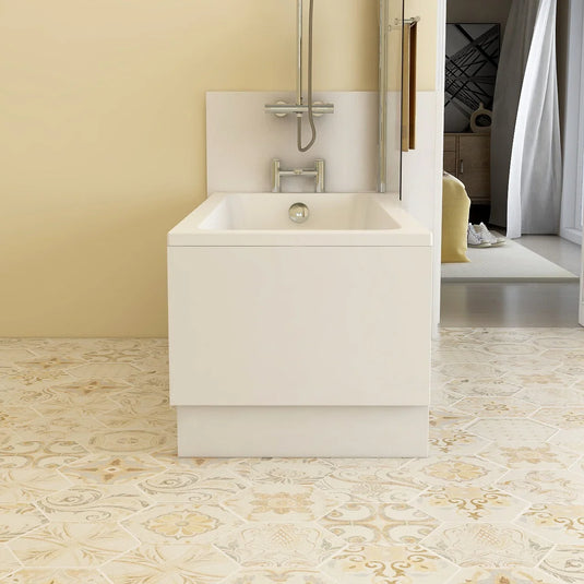 Imex Suburb 700 End Bath Panel with Adjustable Plinth - White Gloss - SUEBP700WG - Envy Bathrooms Ltd