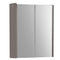 Imex Suburb 700mm H x 500mm W Double Door Mirror Cabinet | Matt Ash | SU50TDMCMA