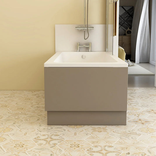 Imex Suburb 800 End Bath Panel with Adjustable Plinth - Matt Ash - SUEBP800MA - Envy Bathrooms Ltd