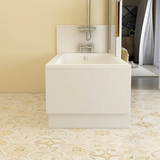 Imex Suburb 800 End Bath Panel with Adjustable Plinth - White Gloss - SUEBP800WG - Envy Bathrooms Ltd