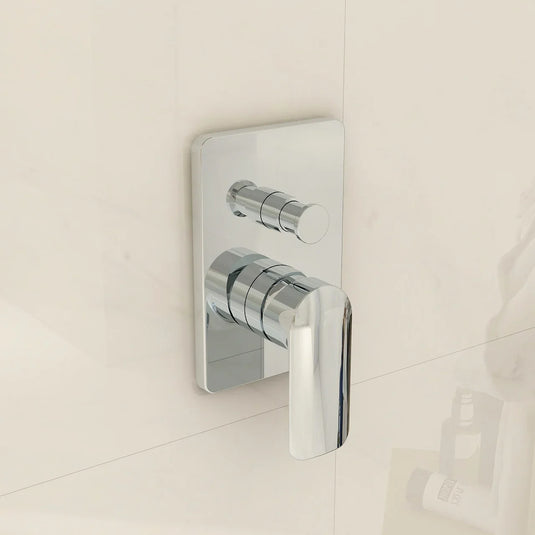 Imex Suburb Manual Single Lever Shower Mixer with Diverter - SUSHVODIV - Envy Bathrooms Ltd