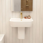 Imex Suburb Semi Pedestal - PA10100 - Envy Bathrooms Ltd