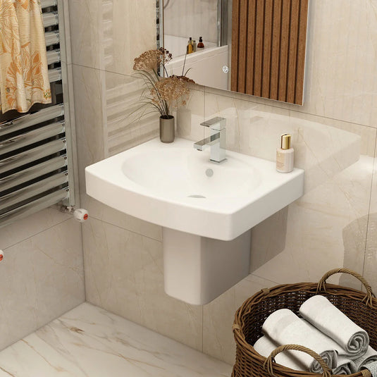Imex Suburb Semi Pedestal - PA10100 - Envy Bathrooms Ltd