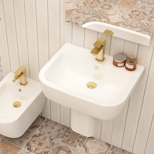 Imex Suburb Semi Pedestal - PA10100 - Envy Bathrooms Ltd