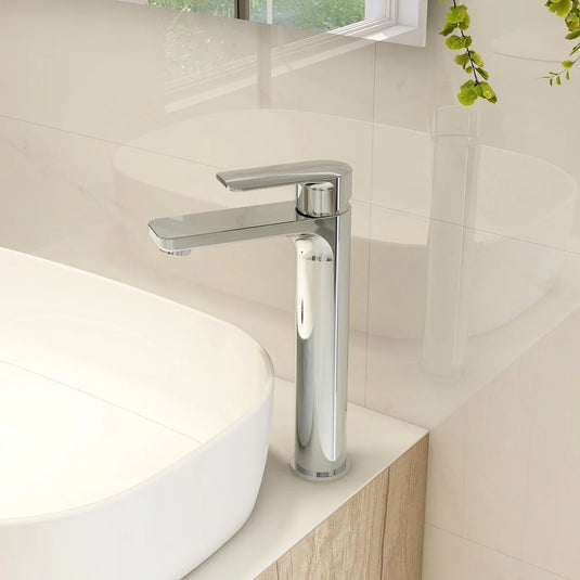 Imex Suburb Tall Basin Mixer Incl Clicker Waste - SUTBAS - Envy Bathrooms Ltd