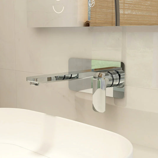 Imex Suburb Wall Mounted Basin Mixer - SUWMBAS - Envy Bathrooms Ltd