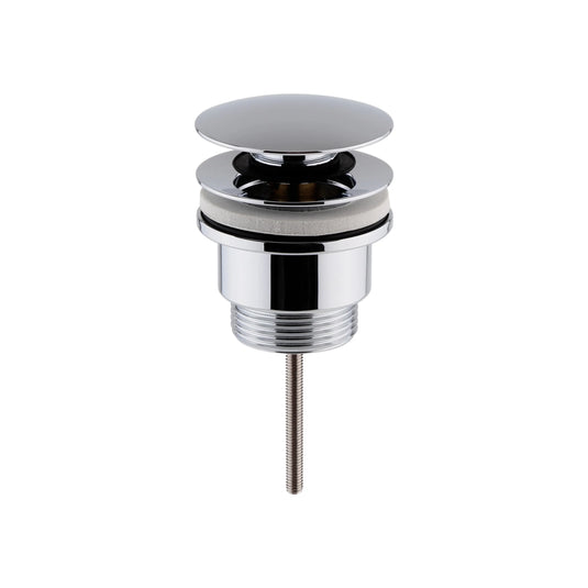 Imex Universal Clicker Basin Waste in Chrome - CB104UNICP - Envy Bathrooms Ltd