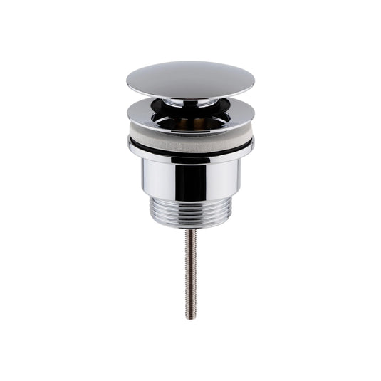 Imex Universal Clicker Basin Waste in Chrome - CB104UNICP - Envy Bathrooms Ltd