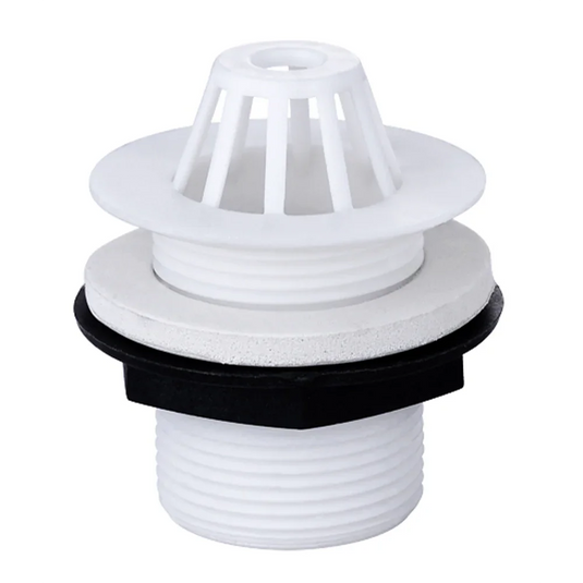 Imex White 11/4 Plastic Urinal Waste - URI114 - Envy Bathrooms Ltd
