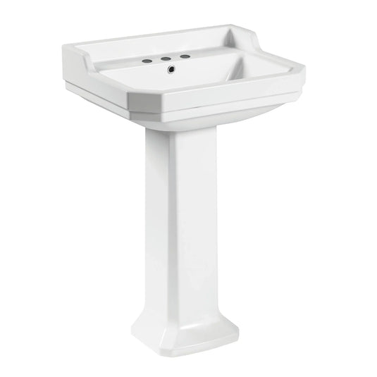 Imex Wyndham 580mm Basin 3 Tap Hole - L101423 - Envy Bathrooms Ltd