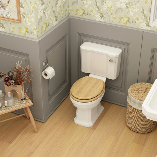 Imex Wyndham Close Coupled Cistern Including Fittings - T10142N - Envy Bathrooms Ltd
