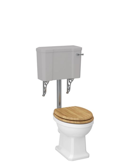 Imex Wyndham Low/High Level WC Pan Inc Fixings - CF10142 - Envy Bathrooms Ltd