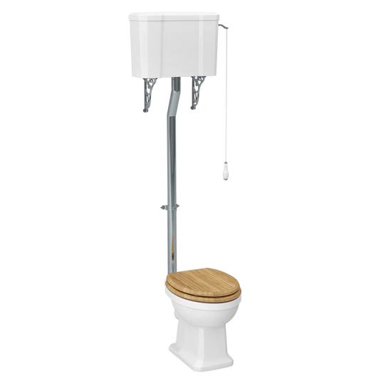 Imex Wyndham Low/High Level WC Pan Inc Fixings - CF10142 - Envy Bathrooms Ltd