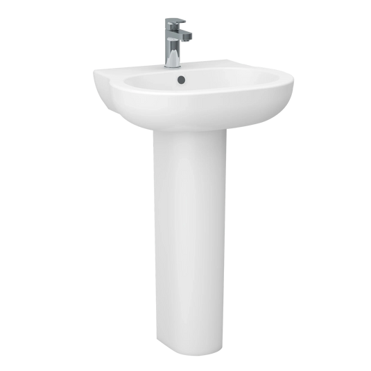 Imex Xcite Round Full Pedestal - P1010 - Envy Bathrooms Ltd