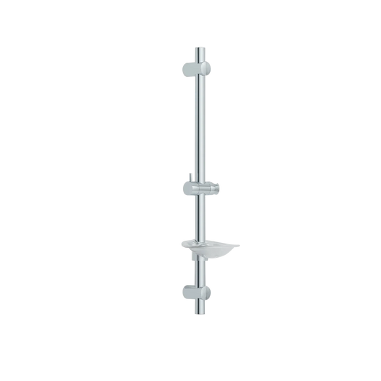 Imex Xcite Slide Rail Only with Soap Dish in Chrome - KI132 - Envy Bathrooms Ltd