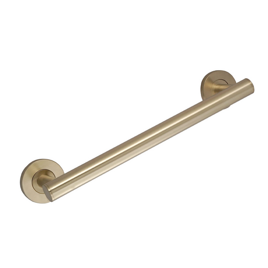 JTP 300mm Grab Bar - Brushed Brass - GB300BBR - Envy Bathrooms Ltd