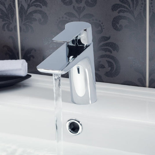 JTP Amore Basin Mixer Tap Deck Mounted - Chrome - Envy Bathrooms Ltd