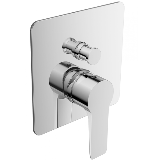 JTP Amore Single Lever Concealed Manual Diverter Valve - Chrome - Envy Bathrooms Ltd