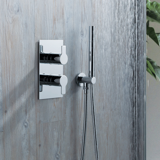 JTP Amore Thermostatic Concealed 1 Outlet Shower Valve - Chrome - Envy Bathrooms Ltd