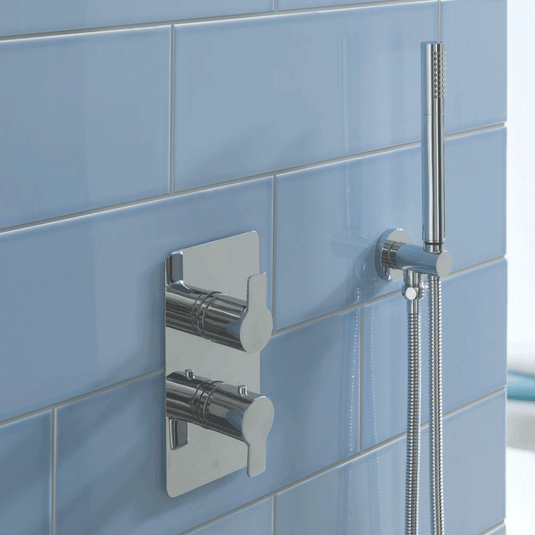 JTP Amore Thermostatic Concealed 1 Outlet Shower Valve - Chrome - Envy Bathrooms Ltd